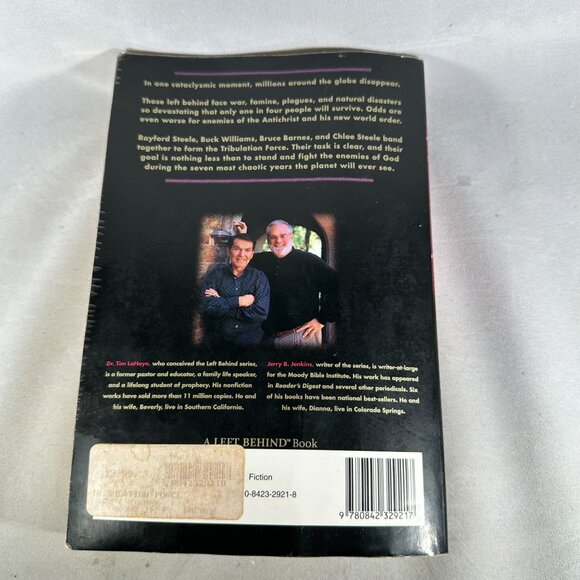Tribulation Force By Tim LaHaye & Jerry B. Jenkins Paperback  A Left Behind Book - Picture 2 of 5
